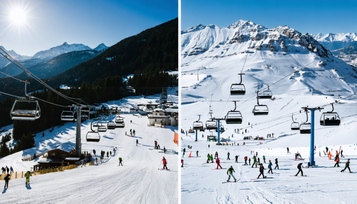 découvrez les défis et réalités auxquels font face les stations de ski des alpes-maritimes pour s'adapter aux conditions changeantes du terrain.
