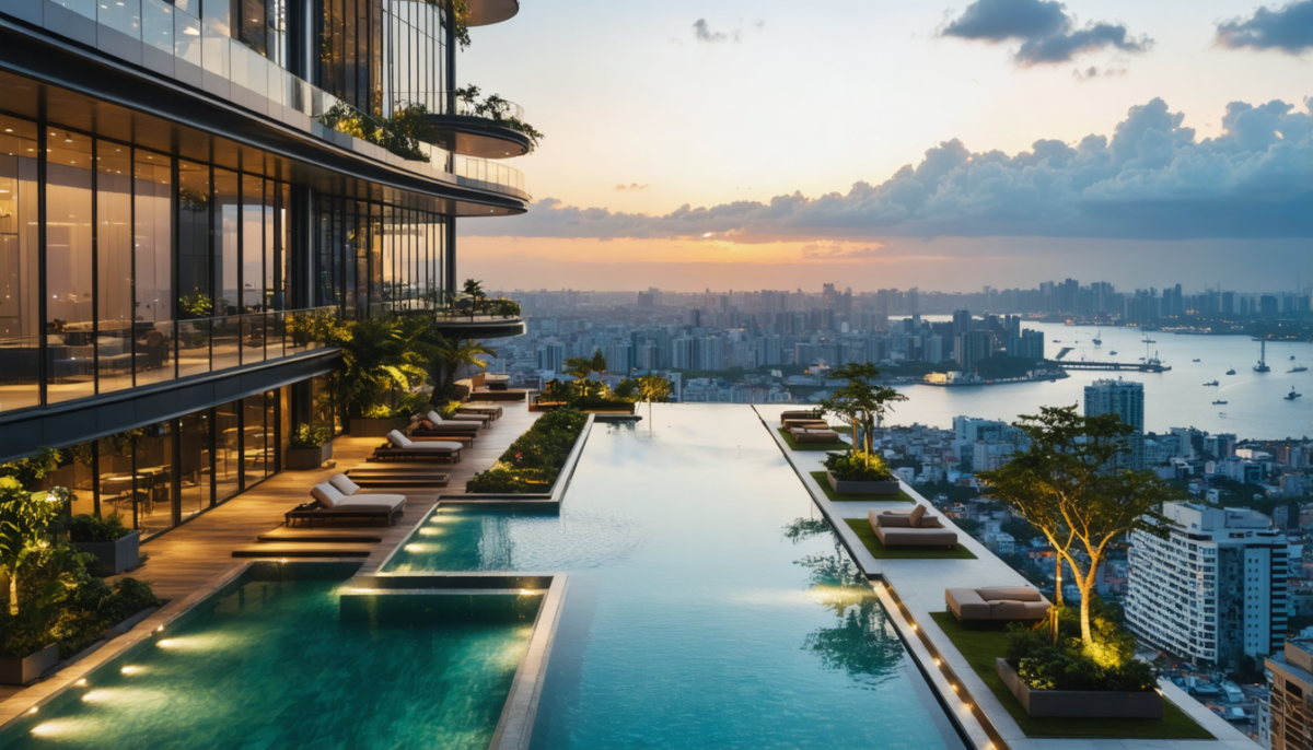 vivez une expérience inoubliable au sommet de l'hôtel le plus haut du monde, alliant luxe, confort et vues panoramiques exceptionnelles.