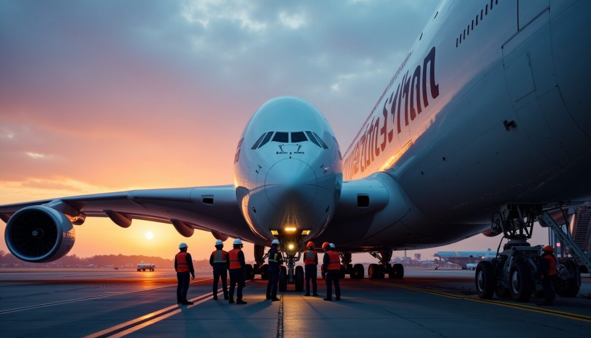 Urgence aéronautique : Plusieurs A380 immobilisés suite à la découverte de fissures dans leurs ailes