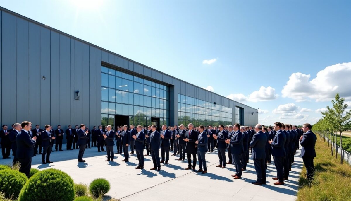 Gironde : inauguration d'une usine dédiée au géant des airs signé Flying Whales