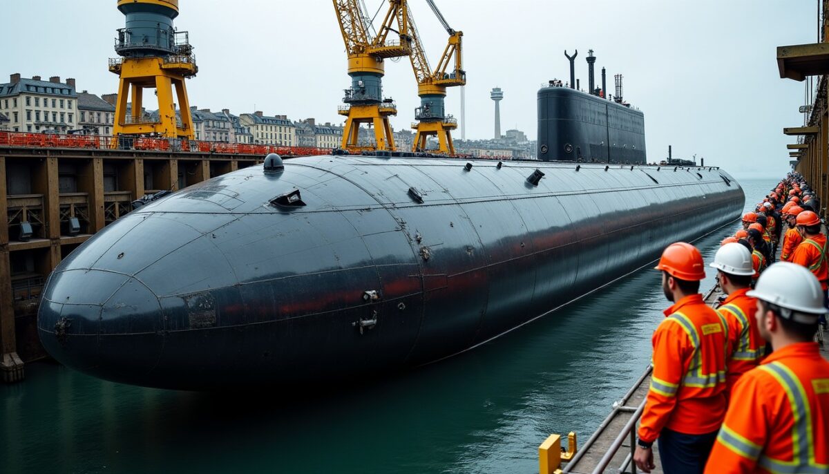 Brest s'impose comme le berceau des sous-marins nucléaires de nouvelle génération